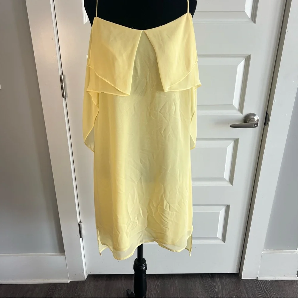 NWT BCBGeneration Cape-Style Mini Dress - Picture 2 of 6